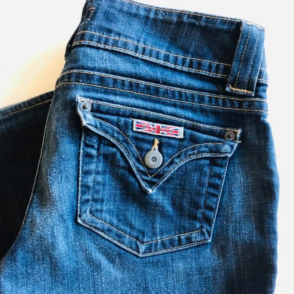 Hudson Signature bootcut flap pocket jeans 27 - Picture 1 of 6